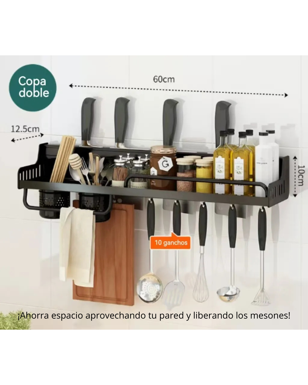 ChefRack™ - ESTANTE ORGANIZADOR DE COCINA