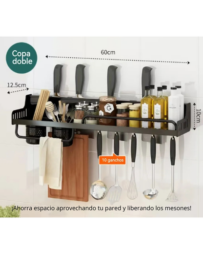 ChefRack™ - ESTANTE ORGANIZADOR DE COCINA