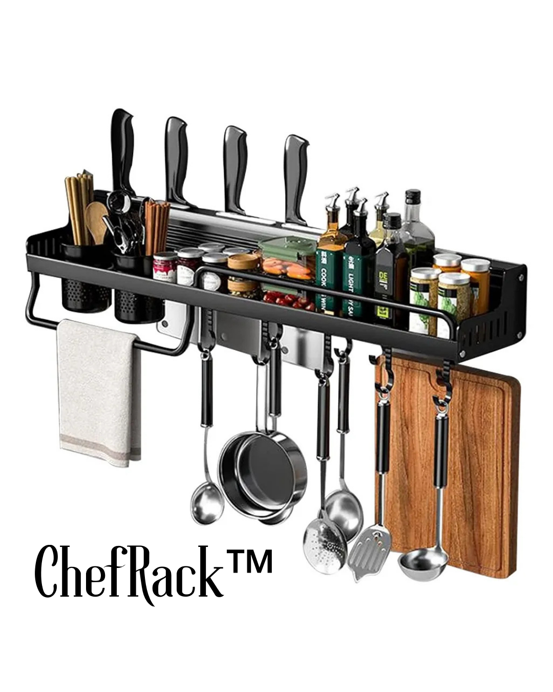 ChefRack™ - ESTANTE ORGANIZADOR DE COCINA
